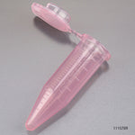 Diamond Midi Centrifuge Tube, 5.0mL, PP, Attached Snap Cap, Graduated, Red, 50/Bag, 4 Bags/Unit