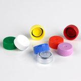 Screw Cap for Microtube, with O-Ring, Blue