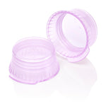 Snap Cap, Translucent Lavender, PE, for 16mm Glass and Evacuated tubes