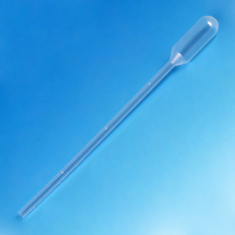 Transfer Pipet, 1.5mL, Pediatric, Graduated to 0.3mL, 115mm, 500/Dispenser Box, 10 Boxes/Unit