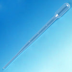 Transfer Pipet, 5.0mL, Blood Bank, Graduated to 2mL, 155mm, 500/Dispenser Box