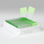 Microscope Slides, Diamond White Glass, 25 x 75mm, Charged, 90° Ground Edges, Aqua Frosted, 72/Box, 20 Boxes/Case (10 Gross)