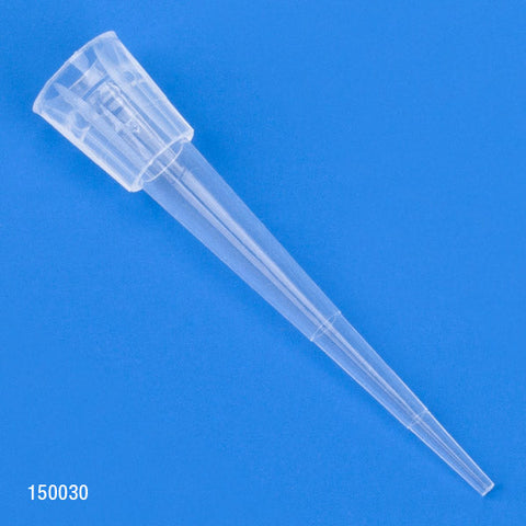 Pipette Tip, 0.1 - 10uL, Certified, Universal, Low Retention, Graduated, 31mm, Natural, STERILE, 96/Rack, 10 Racks/Box