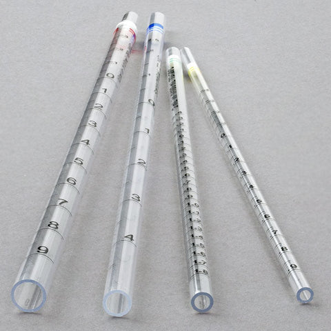 Aspirating Pipette, 2mL, PS, Standard Tip, 275mm, STERILE, No Printing, Individually Wrapped, Paper/Plastic