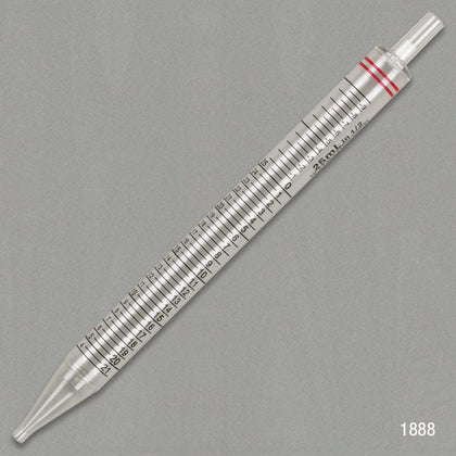 Serological Pipette, 5mL, PS, Short Style, 230mm, STERILE, Blue, Individually Wrapped