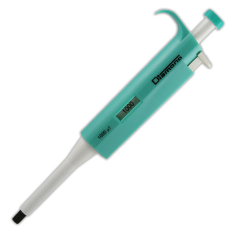 Pipette, Diamond, Fixed Volume, 1000uL (1mL), Light Green