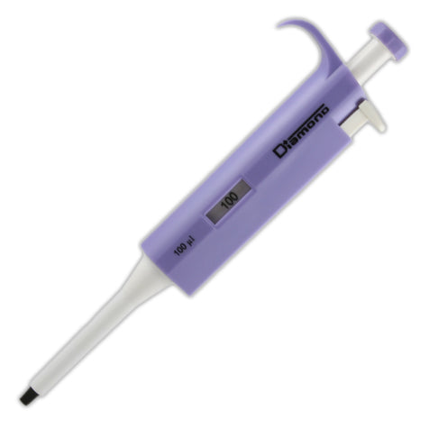 Pipette, Diamond, Fixed Volume, 100uL, Lavender