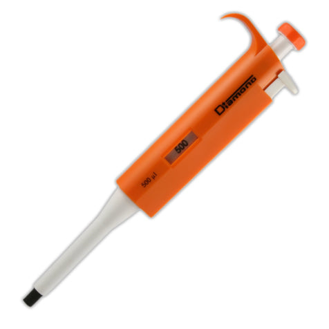 Pipette, Diamond, Fixed Volume, 500uL, Orange