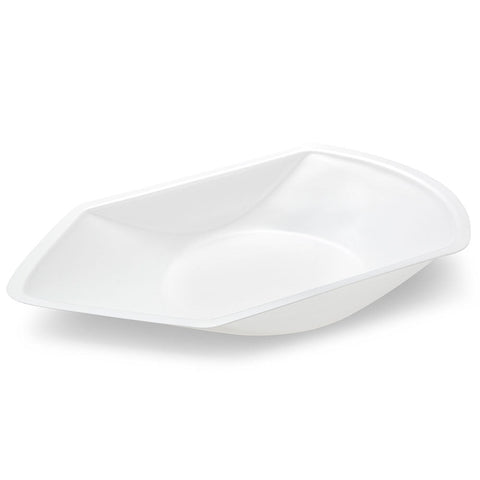 Weighing Boat, Plastic, Square with Round Bottom, Small Easy Pour Spout, Antistatic, 41 x 41 x 8mm, PS, White, 7mL