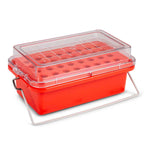 CryoCool Mini Cooler, 0°C, 32-Place (4x8) for 1.5mL Tubes, Red