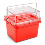 CryoCool Mini Cooler, 0°C, 12-Place (3x4) for 15mL Tubes, Red