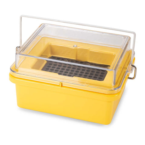 CryoCool Mini Cooler, -20°C, 96-Place (8x12) for 0.2mL PCR Tubes, Yellow