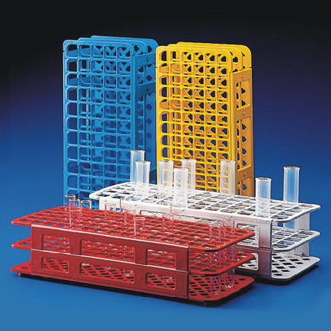 Snap-N-Rack Tube Rack for 16mm and 17mm Tubes, 60-Place, PP, Yellow