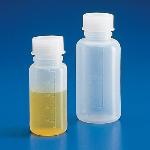 ** SPECIAL ORDER ITEM ** Bottle with Screwcap, Wide Mouth, LDPE, Graduated, 1000mL