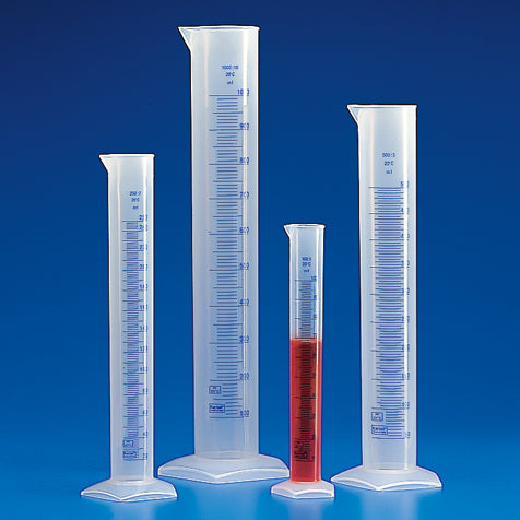 Graduated Cylinder, PP, Printed Graduations, 250mL