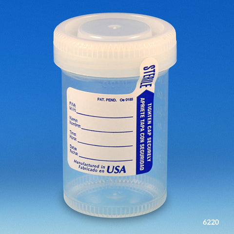 Test Tube with Attached Red Screw Cap, 16 x 120mm (15mL), PS, STERILE, 150/Bag, 5 Bags/Unit