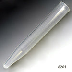 Centrifuge Tube, 50mL, with Attached Red Screw Cap, PS, Printed Graduations, STERILE, 25/Bag, 20 Bags/Unit