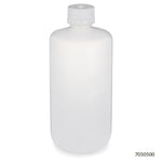 Bottle, Narrow Mouth, PP Bottle, Attached PP Screw Cap, 500mL, 12/Pack