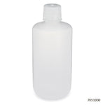 Bottle, Narrow Mouth, PP Bottle, Attached PP Screw Cap, 1000mL, 6/Pack