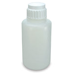 Vacuum Bottle, Narrow Mouth, Heavy Duty PP Bottle, White PP 83mm Screw Cap, 4 Litres (1.0 Gallons)