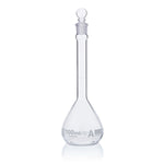 Flask, Volumetric , Globe Glass, 100mL, Class A, To Contain (TC), ASTM E288, 6/Box