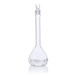 Flask, Volumetric , Globe Glass, 200mL, Class A, To Contain (TC), ASTM E288, 6/Box