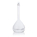 Flask, Volumetric , Globe Glass, 2000mL, Class A, To Contain (TC), ASTM E288, 1/Box