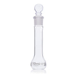 Flask, Volumetric,  Wide Mouth, Globe Glass, 10mL, Class A, To Contain (TC), ASTM E288, 6/Box