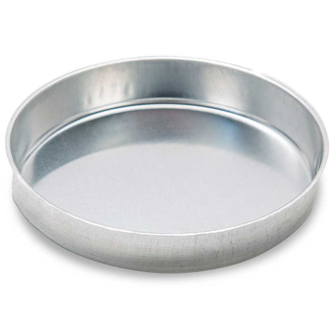 Aluminum Dish, 50mm, 1.0g (20mL), Crimped Side with Tab, 100/Pack, 10 Packs/Carton