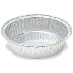 Aluminum Dish, 76mm, 2.0g (80mL), Crimped Side with Tab, 100/Pack, 10 Packs/Carton