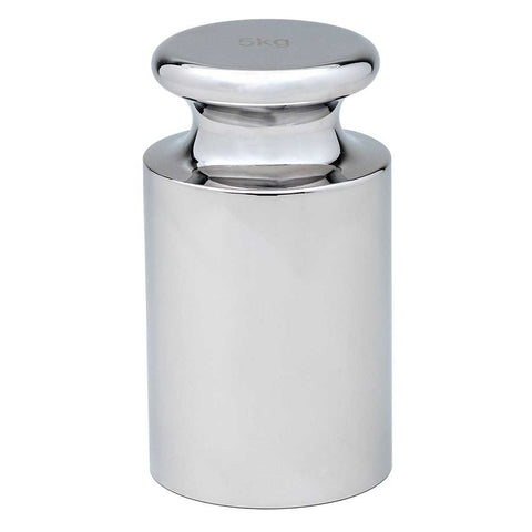 Calibration Weight ,  5kg, OIML Class F2, includes Statement of Accuracy