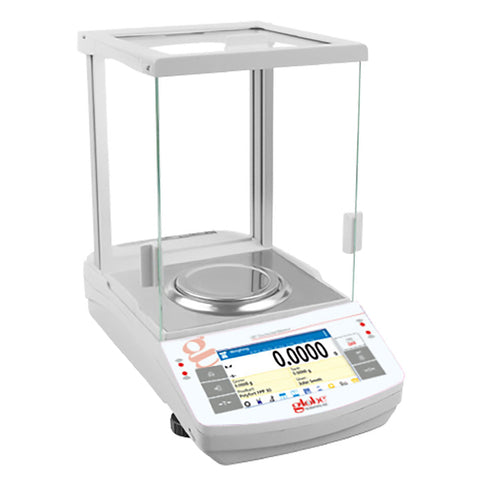 Balance, Analytical, Touchscreen, 220g x 0.1mg, External Calibration, 100-240V, 50-60Hz