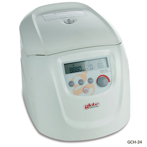 Centrifuge, Hematocrit, 24-Place, 230v, 50Hz, UK, Plug (includes: 24-Place Hematocrit Rotor Kit with Lid and Reading Disk Lid)