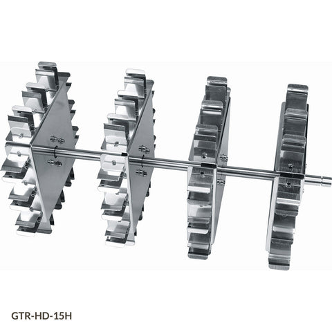 Tube Holder for use with GTR-HD Series Tube Rotators, 48 Horizontal Places for 15mL Microcentrifuge Tubes