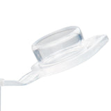 0.2mL Individual PCR Tube with Frosted Flat Cap, Clear