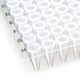 0.2mL 96-Well PCR Plate, No Skirt, Flat Top, Clear